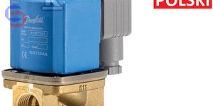 DANFOSS EV220B 10B NC Zawór elektromagnetyczny G1/2 mosiądz