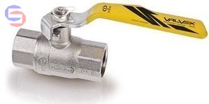 VALVEX 4TECH Zawór kulowy gazu niklowany DN20 0,36kg