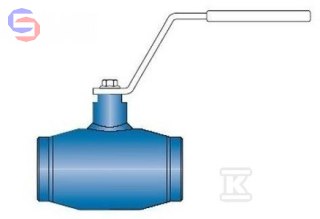 VEXVE Zawór kulowy DN32 PN40 gwintowany stalowy 1,21kg