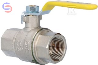 VALVEX ORION Zawór kulowy gazowy 3/4" niklowany stalowa dźwignia