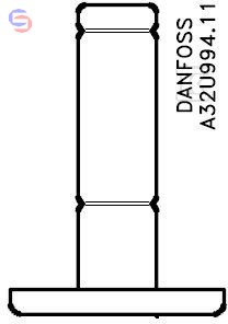 DANFOSS EV220B Zestaw NO zaworu EPDM 032U0296