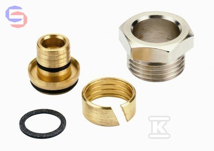 DANFOSS Złączka Alupex 16x2mm Niklowana G1/2"