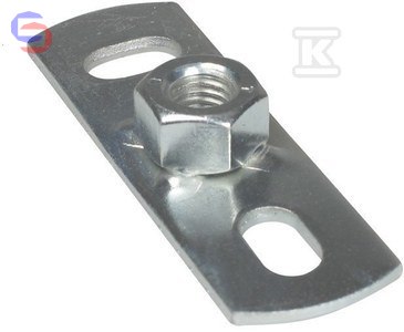 WALRAVEN BIS Płyta czołowa M8 80x25x11mm 0.045kg