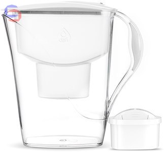 DAFI LUNA Unimax Dzbanek filtrujący 3.3L biały + 2 wkłady