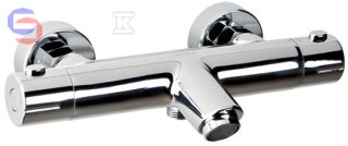 VALVEX ESTILL ROUND Bateria wannowa termostatyczna chrom 0.07x0.16x0.4m