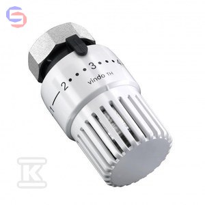 OVENTROP VINDO TH Głowica termostatyczna M30 7-28°C biała