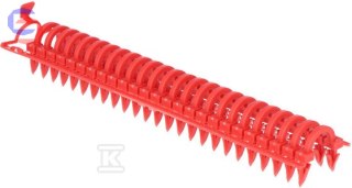 PURMO Klips 3D na rurę 14-17mm czerwony System montażu rur