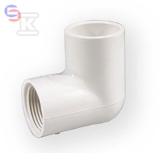 NIBCO Kolano z gwintem nakrętne KW/GW PVC-U 1/2" 24g