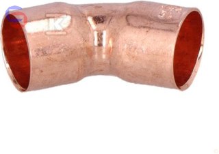 CONEX ŁUK CU 5041 15/45 LWxLW Miedź 20x20x40mm