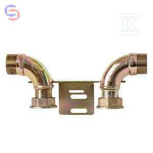 WEBA Monozłącze gazomierz G4/G6 1"x1" poziome 0.11x0.14x0.28m 1.29kg