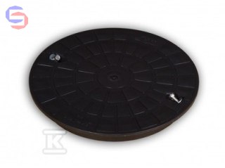 KACZMAREK Diamir 315 Pokrywa PP DN315 Kl.A15 1,5t czarna