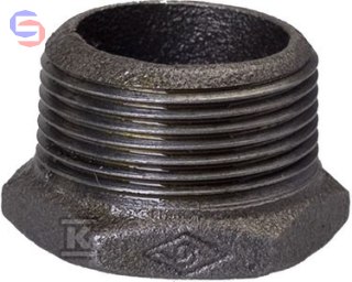 OPAL REDUKCJA N4 NR45 5/4"x1" Czarna Nakrętno-wkrętna