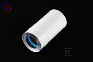 KRZYS-POL SKK Rura kominowa koncentryczna 60/100 L500mm biała