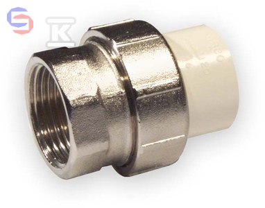 NIBCO Śrubunek plast-metal nakrętny KW/GW 2" PVC-C 0,44kg