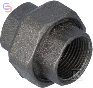 OPAL Śrubunek U1 NR48 1" Czarny Dwuzłączka 330-6S