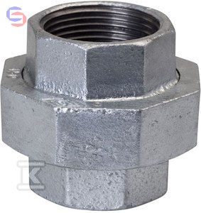 OPAL Śrubunek U1 NR48 1/2" Ocynk Dwuzłączka 0,198kg