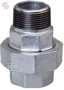 OPAL Śrubunek U12 NR60 1" Ocynk Dwuzłączka 0,41kg