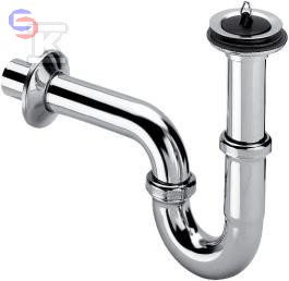 VIEGA Syfon umywalkowy rurowy 5/4"x5/4" chromowany mosiądz