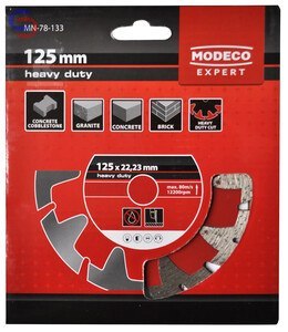MODECO EXPERT Tarcza diamentowa segmentowa 125 mm 0,188kg