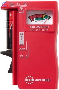 BEHA-AMPROBE BAT-250 Tester baterii 0,19x0,10x0,04m 0,092kg