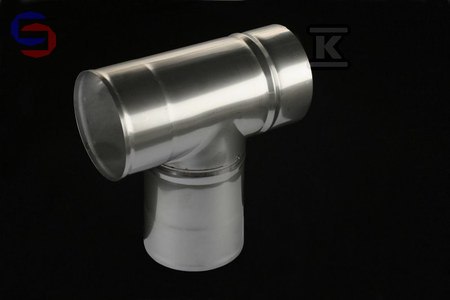 KRZYS-POL SJ0,8 Trójnik kominowy 90° DN200 0.8mm stal
