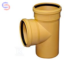 WAVIN KG Trójnik PVC 160x160/87.5 Kanalizacja zewnętrzna