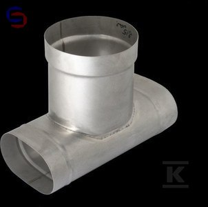 KRZYS-POL SJO0,8 Trójnik redukcyjny owal 120x220/180 mm stal