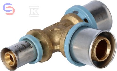 PURMO CLEVERFIT Trójnik redukcyjny 26x26x16 mm