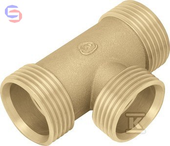 KAN-therm SCA FITTINGS Trójnik mosiężny GZ G1/2 PUSH