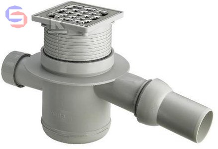 VIEGA Wpust Ściekowy 50 0.35x0.2x0.25m 0.78kg