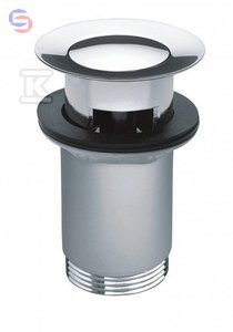 ONNLINE Zawór spustowy Klik-klak Ø62 chrom HAN643