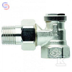 IMI HEIMEIER Regutec Zawór powrotny 1/2" kątowy niklowany DN15