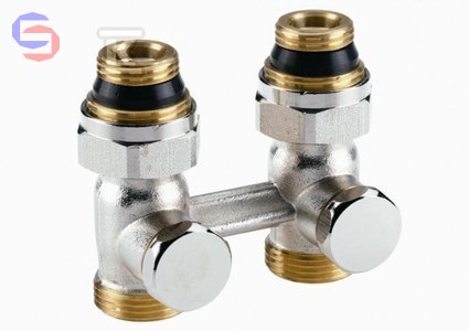 DANFOSS RLV-KS 1/2" Zawór powrotny prosty mosiądz niklowany 0.414kg