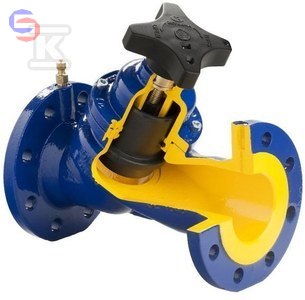 ZETKAMA 447 Zawór równoważący DN80 17.8kg 0.2x0.3x0.31m