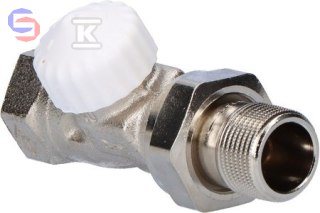 IMI HEIMEIER V-exakt II Zawór termostatyczny 3/4" DN20 niklowany biały
