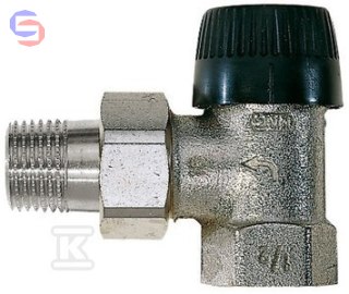 Honeywell Home V2020EBB15 Zawór termostatyczny kątowy 1/2" wkładka BB