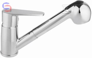 FERRO ALGEO Bateria zlewozmywakowa stojąca chrom 0.15x0.09x0.32m