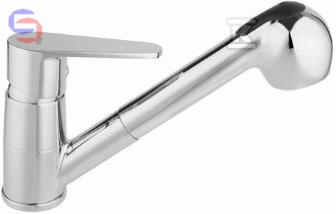 FERRO ALGEO Bateria zlewozmywakowa stojąca chrom 0.15x0.09x0.32m