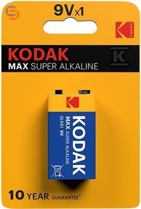KODAK MAX K9V LR9 Bateria alkaliczna 0.048kg 19x79x119mm