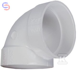 TOPVAC Kolanko 90° krótkie TUY99 63x55x70mm 0,038kg