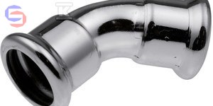 KAN-therm STEEL FITTINGS Kolano 15x15 mm 45° stal węglowa