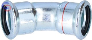 KAN-therm STEEL FITTINGS SPRINKLER Kolano 45° 28x28 mm stal węglowa