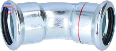 KAN-therm STEEL FITTINGS SPRINKLER Kolano 45° 28x28 mm stal węglowa