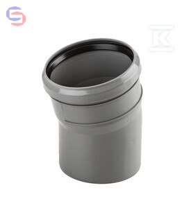 Wavin Kolano HT 40x40/15 Popiel Sanitarny 0,037kg