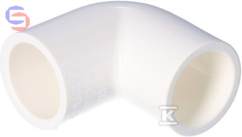 NIBCO Kolano KW/KW PVC-U 1/2" 0.046x0.027x0.045m 0.02kg