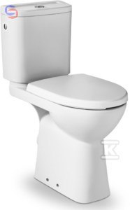 ROCA Miska WC stojąca 67x36x48cm 26.8kg biała