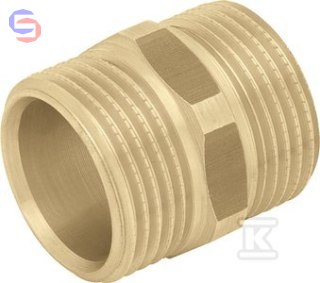 KAN-therm SCA FITTINGS Nypel mosiężny GZ 1/2" Push
