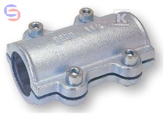 GEBO DS Obejma naprawcza długa 1" stalowa 1,31kg