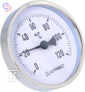 AFRISO BITH80 Termometr bimetaliczny 0-120°C, 40mm, axial
