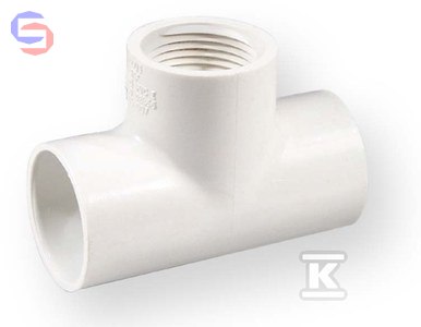 NIBCO TRÓJNIK NAKRĘTNY KW/KW/GW PVC-U 3/4" 42g